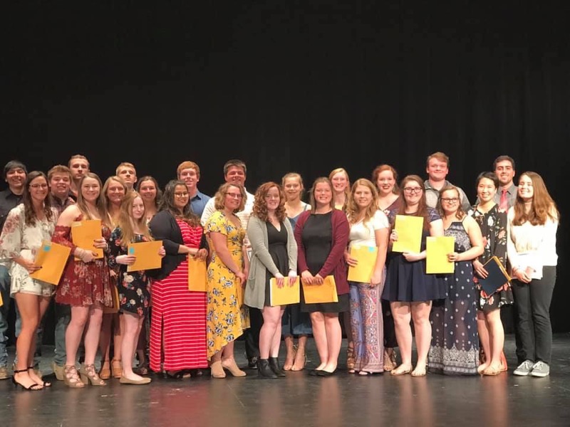 Clarinda CSD Senior Awards Night