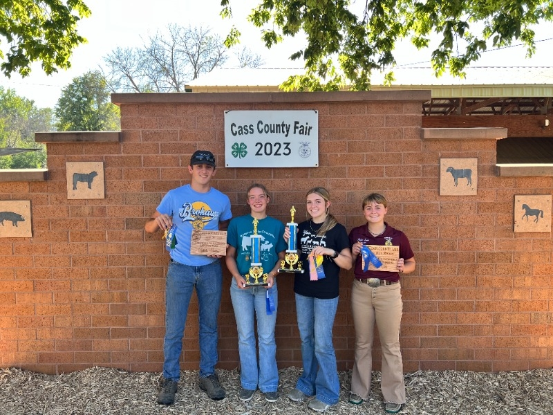 Clarinda CSD Brokaw FFA Members Compete in Summer Livestock Judging